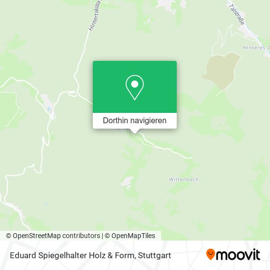 Eduard Spiegelhalter Holz & Form Karte