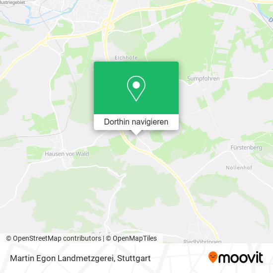 Martin Egon Landmetzgerei Karte