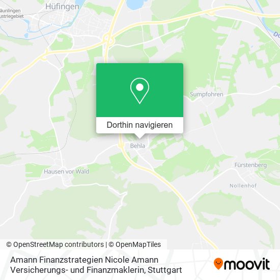 Amann Finanzstrategien Nicole Amann Versicherungs- und Finanzmaklerin Karte