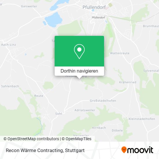 Recon Wärme Contracting Karte