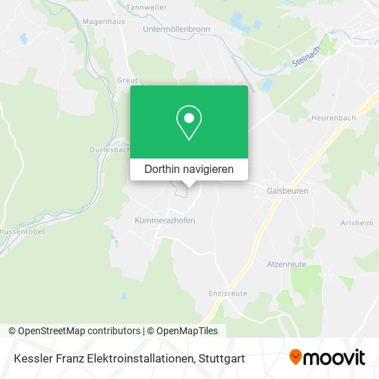 Kessler Franz Elektroinstallationen Karte