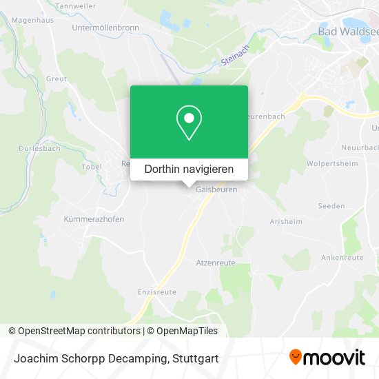 Joachim Schorpp Decamping Karte
