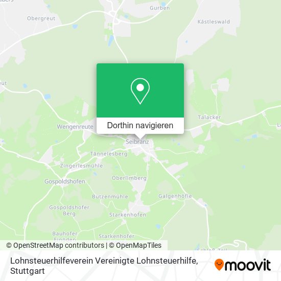 Lohnsteuerhilfeverein Vereinigte Lohnsteuerhilfe Karte
