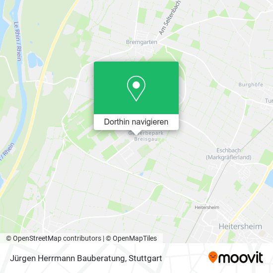 Jürgen Herrmann Bauberatung Karte