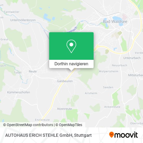 AUTOHAUS ERICH STEHLE GmbH Karte