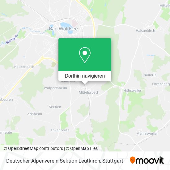 Deutscher Alpenverein Sektion Leutkirch Karte