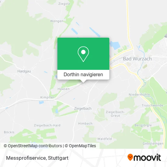 Messprofiservice Karte