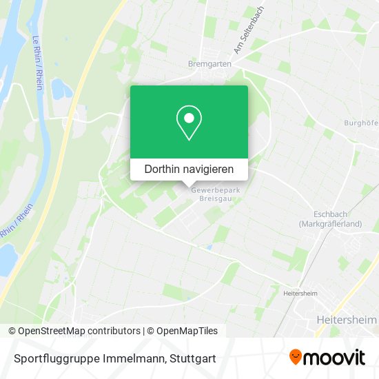 Sportfluggruppe Immelmann Karte