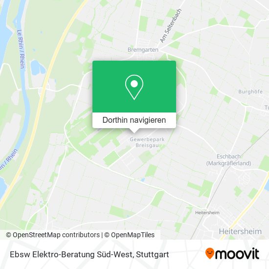 Ebsw Elektro-Beratung Süd-West Karte