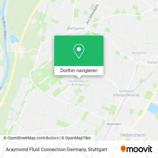 Araymond Fluid Connection Germany Karte