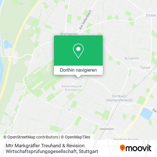 Mtr Markgräfler Treuhand & Revision Wirtschaftsprüfungsgesellschaft Karte