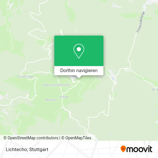 Lichtecho Karte