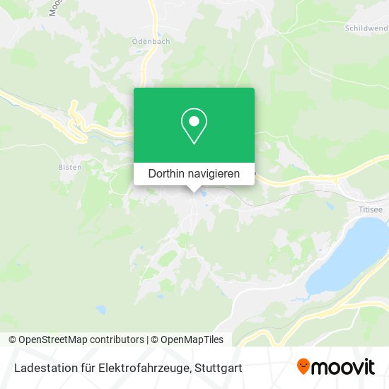 Ladestation für Elektrofahrzeuge Karte