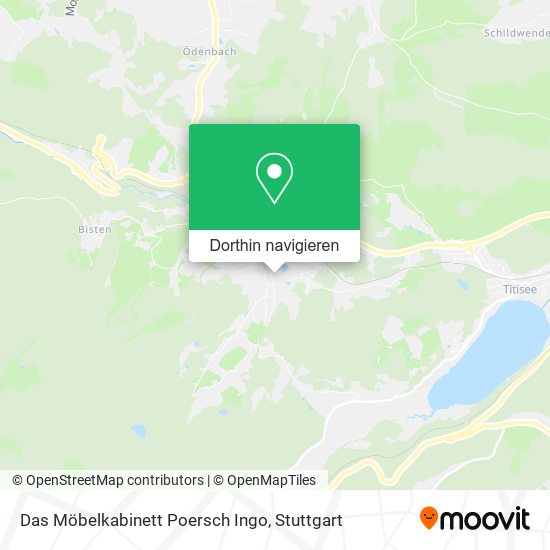 Das Möbelkabinett Poersch Ingo Karte
