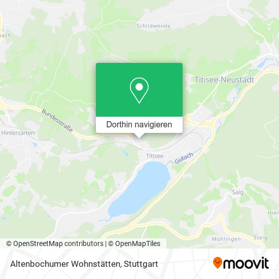 Altenbochumer Wohnstätten Karte