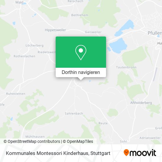 Kommunales Montessori Kinderhaus Karte