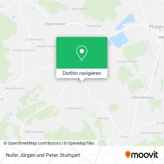 Nufer Jürgen und Peter Karte