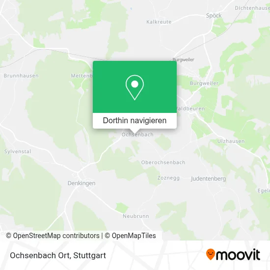 Ochsenbach Ort Karte