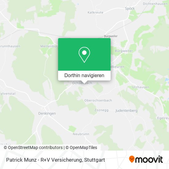Patrick Munz - R+V Versicherung Karte