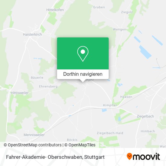 Fahrer-Akademie- Oberschwaben Karte