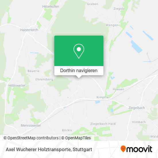 Axel Wucherer Holztransporte Karte