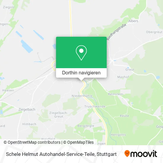 Schele Helmut Autohandel-Service-Teile Karte