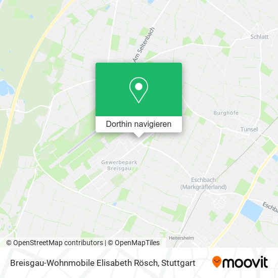 Breisgau-Wohnmobile Elisabeth Rösch Karte
