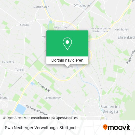 Swa Neuberger Verwaltungs Karte