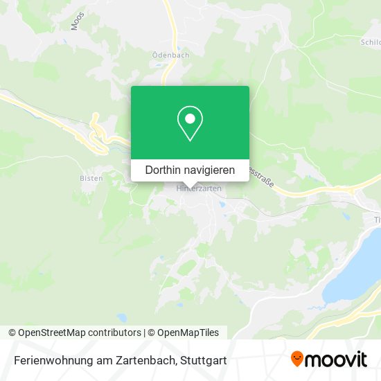 Ferienwohnung am Zartenbach Karte
