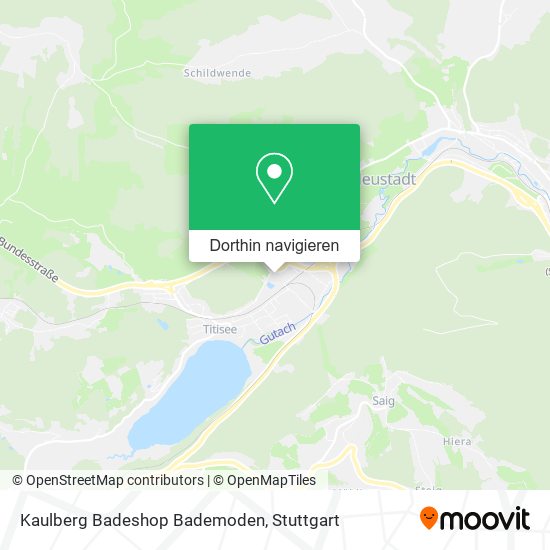 Kaulberg Badeshop Bademoden Karte