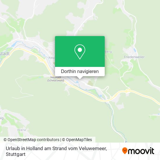 Urlaub in Holland am Strand vom Veluwemeer Karte