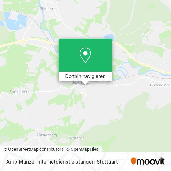 Arno Münzer Internetdienstleistungen Karte