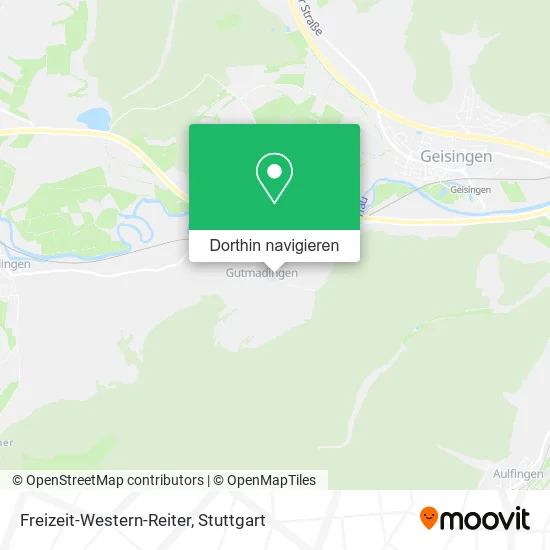 Freizeit-Western-Reiter Karte