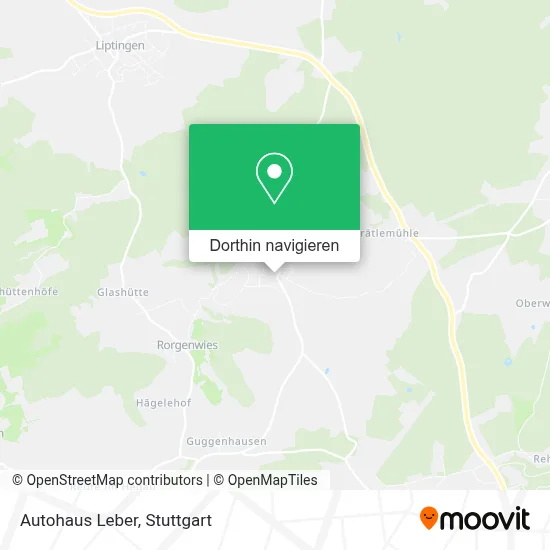 Autohaus Leber Karte