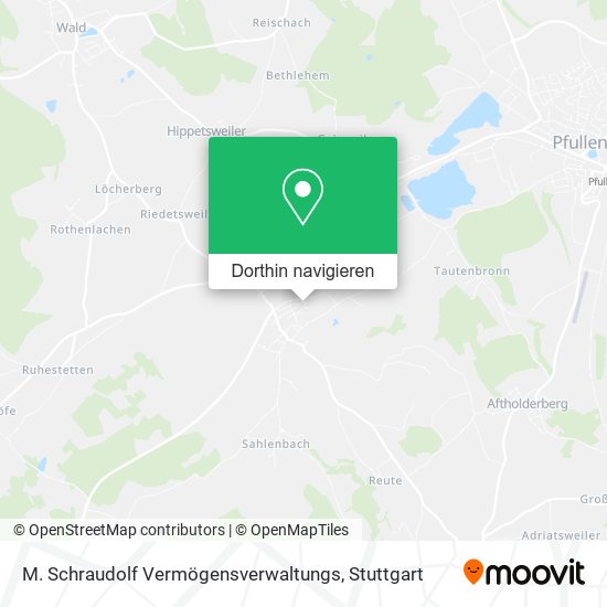 M. Schraudolf Vermögensverwaltungs Karte