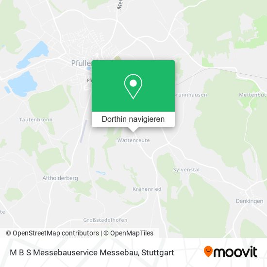 M B S Messebauservice Messebau Karte