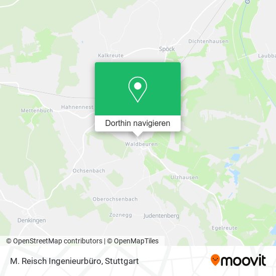 M. Reisch Ingenieurbüro Karte