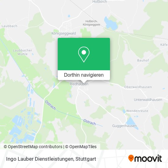 Ingo Lauber Dienstleistungen Karte