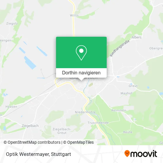 Optik Westermayer Karte