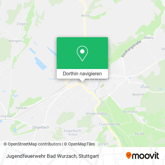 Jugendfeuerwehr Bad Wurzach Karte