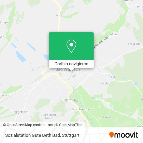 Sozialstation Gute Beth Bad Karte