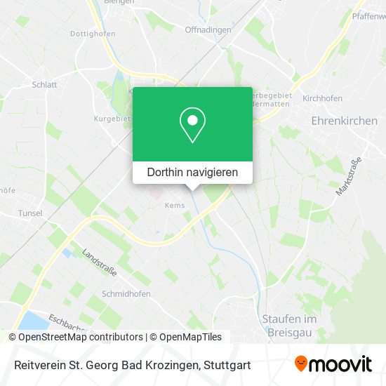 Reitverein St. Georg Bad Krozingen Karte