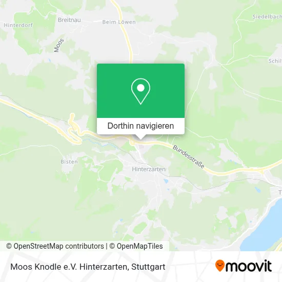Moos Knodle e.V. Hinterzarten Karte