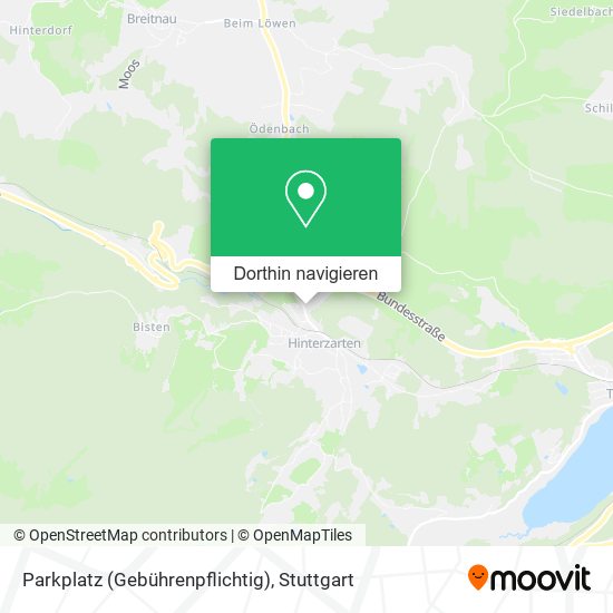 Parkplatz (Gebührenpflichtig) Karte