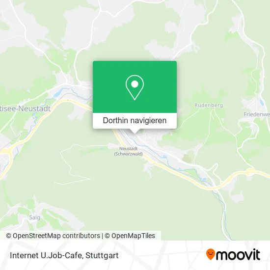 Internet U.Job-Cafe Karte