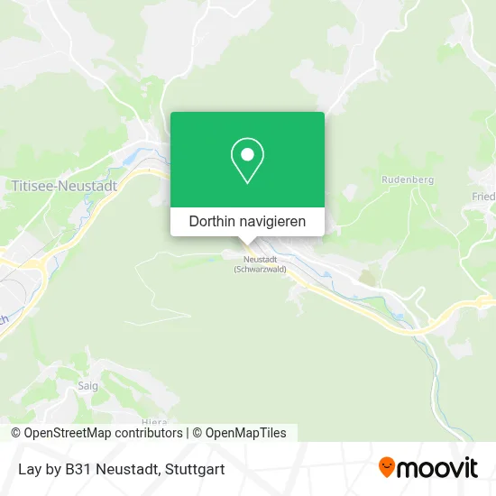 Lay by B31 Neustadt Karte