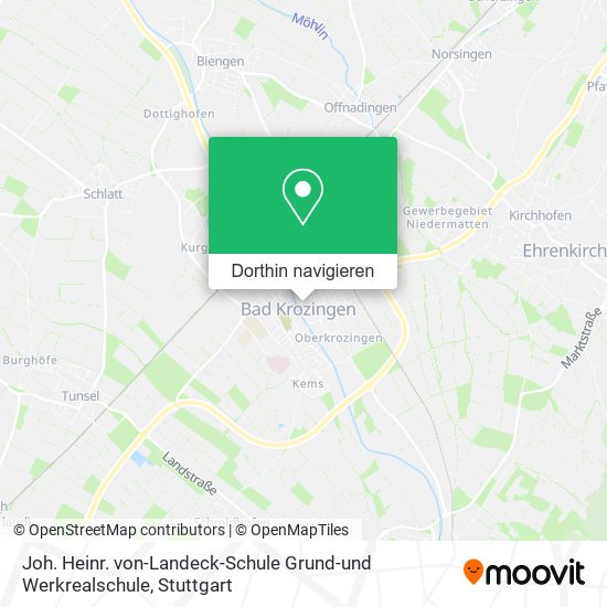 Joh. Heinr. von-Landeck-Schule Grund-und Werkrealschule Karte