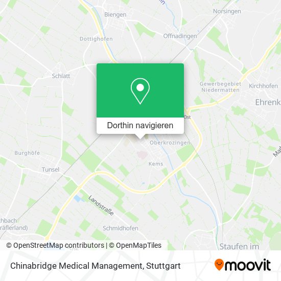 Chinabridge Medical Management Karte