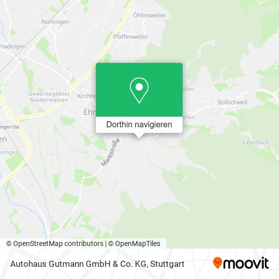 Autohaus Gutmann GmbH & Co. KG Karte