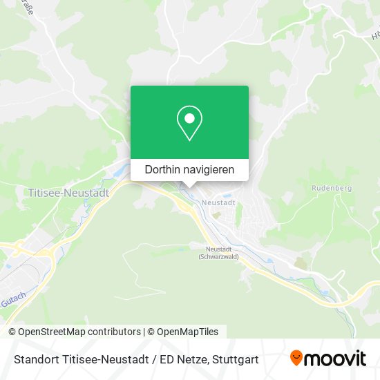 Standort Titisee-Neustadt / ED Netze Karte